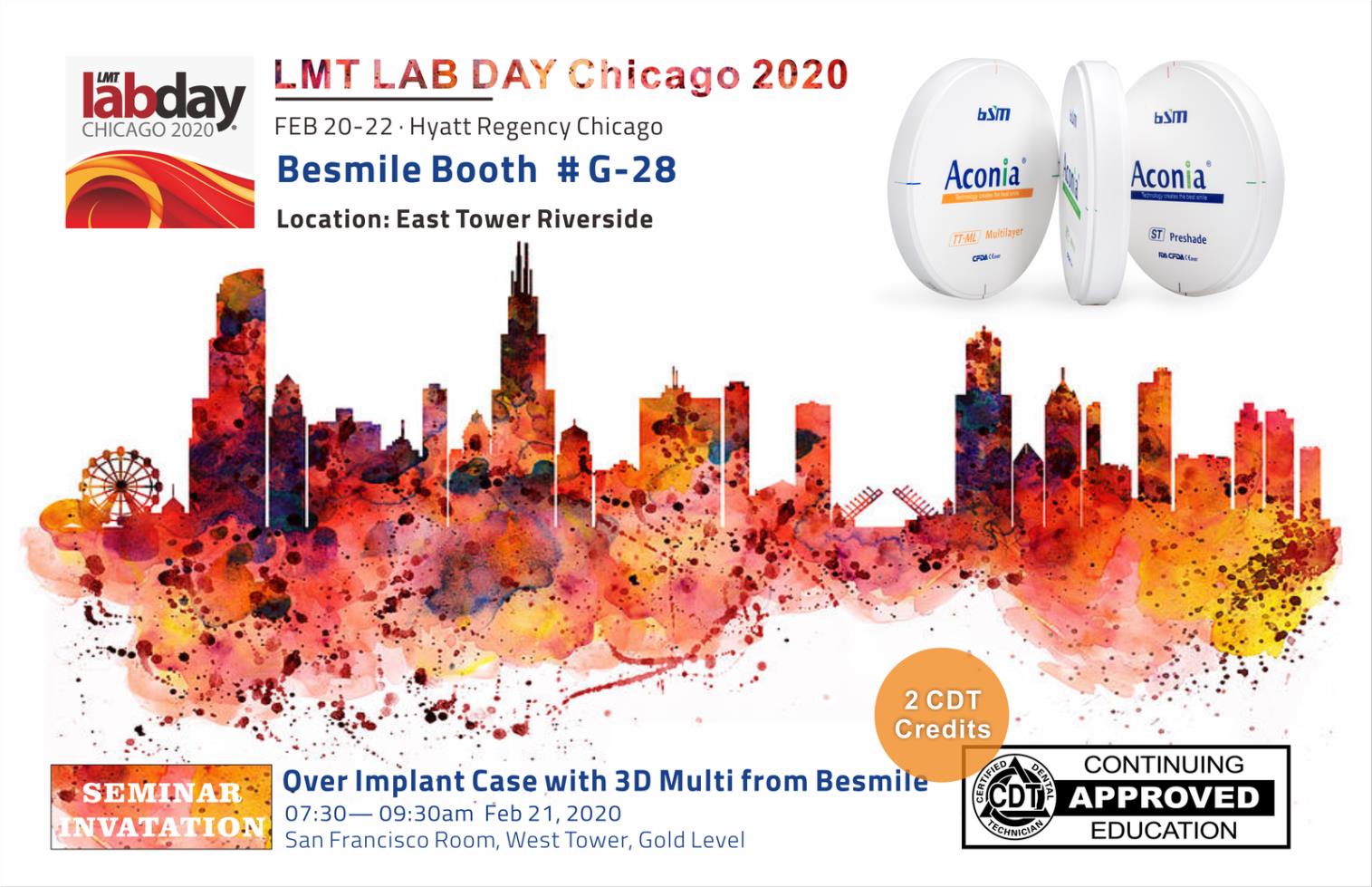 走向世界，迈向全球贝施美惊艳亮相LMT LAB DAY Chicago牙科展成都贝施美医疗科技股份有限公司